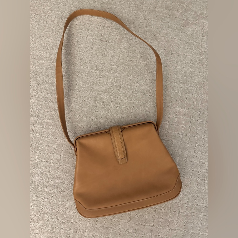 Vintage Fendi Leather Shoulder Bag